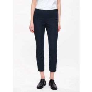 COS Ankle Zip Slim Fit Crop Trousers